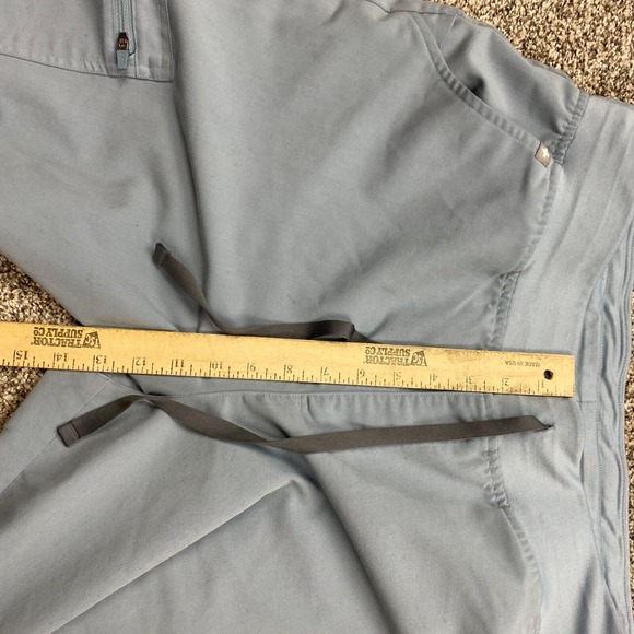 FIGS Scrub Pants mens XL/T Joggers Scrubs Drawstring Nursing zamora blue - Picture 8 of 12